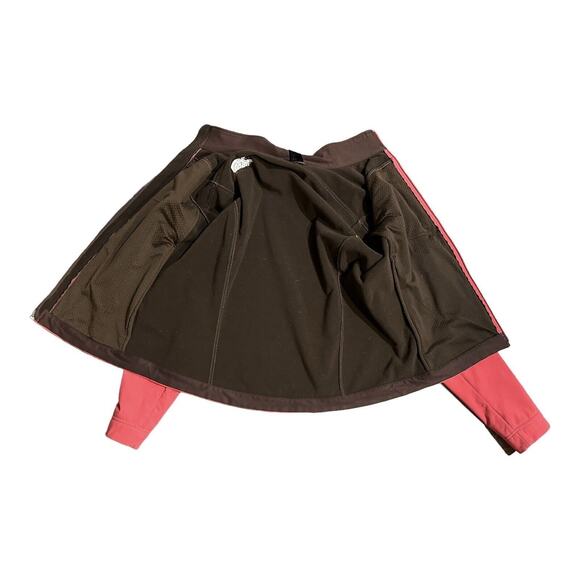 The North Face Women Sz L Apex Bionic Jacket Pink Fleece Lining Soft Shell - Picture 5 of 16